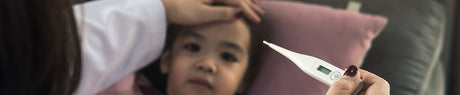 Fieber senken bei Kindern - Tipps zum Umgang mit Fieber
