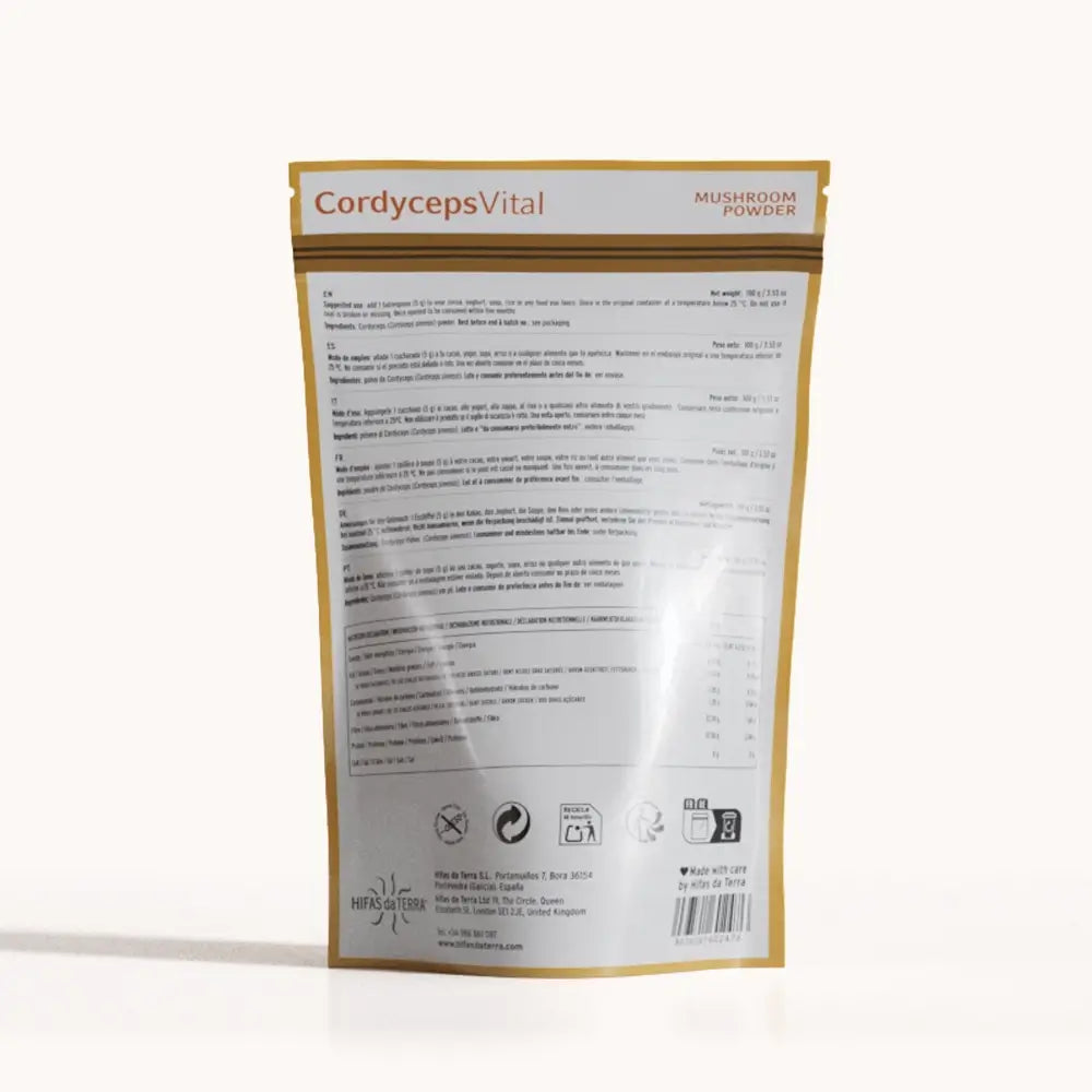 Cordyceps Vital - 100% reines Cordyceps-Pulver