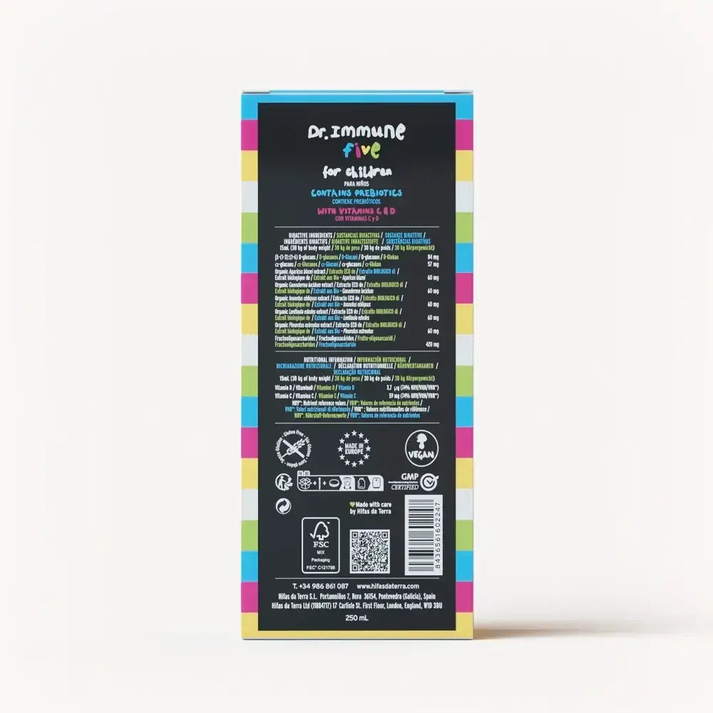 Dr. Immune Five Sirup für Kinder - Für starke Abwehrkräfte