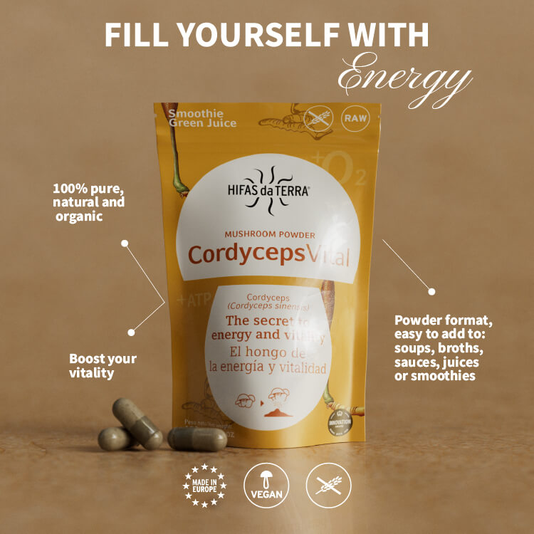 Cordyceps Vital - 100% reines Cordyceps-Pulver