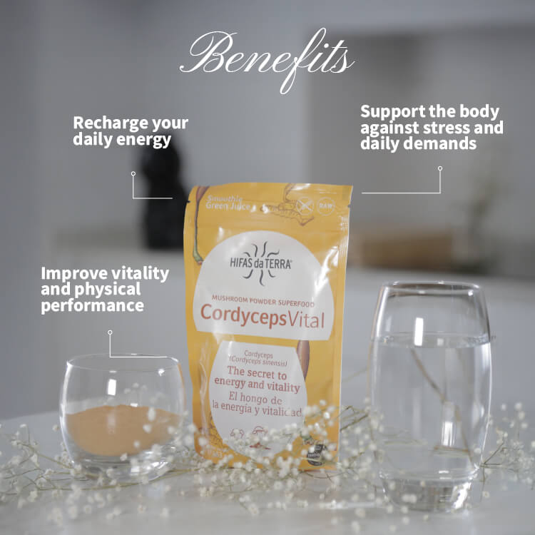 Cordyceps Vital - 100% reines Cordyceps-Pulver