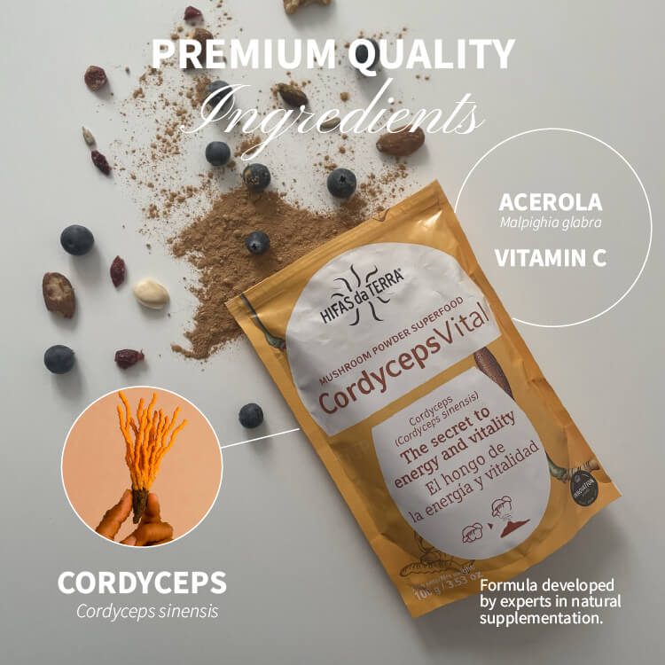 Cordyceps Vital - 100% reines Cordyceps-Pulver