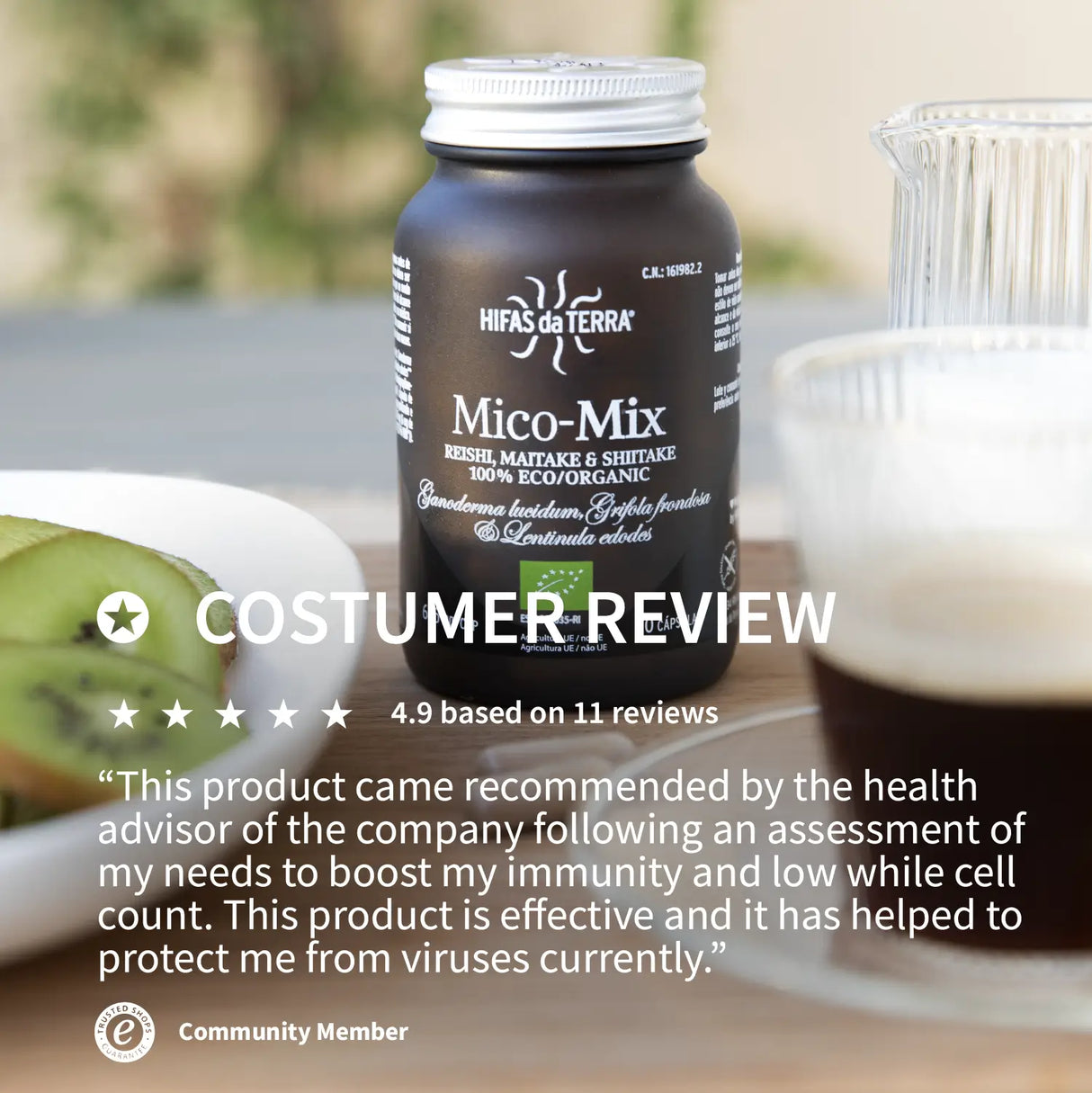 Mico-Mix - Pilzkomplex aus Reishi, Shiitake und Maitake