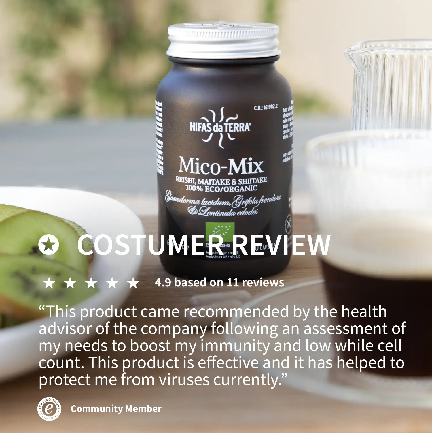 Mico-Mix - Pilzkomplex aus Reishi, Shiitake und Maitake