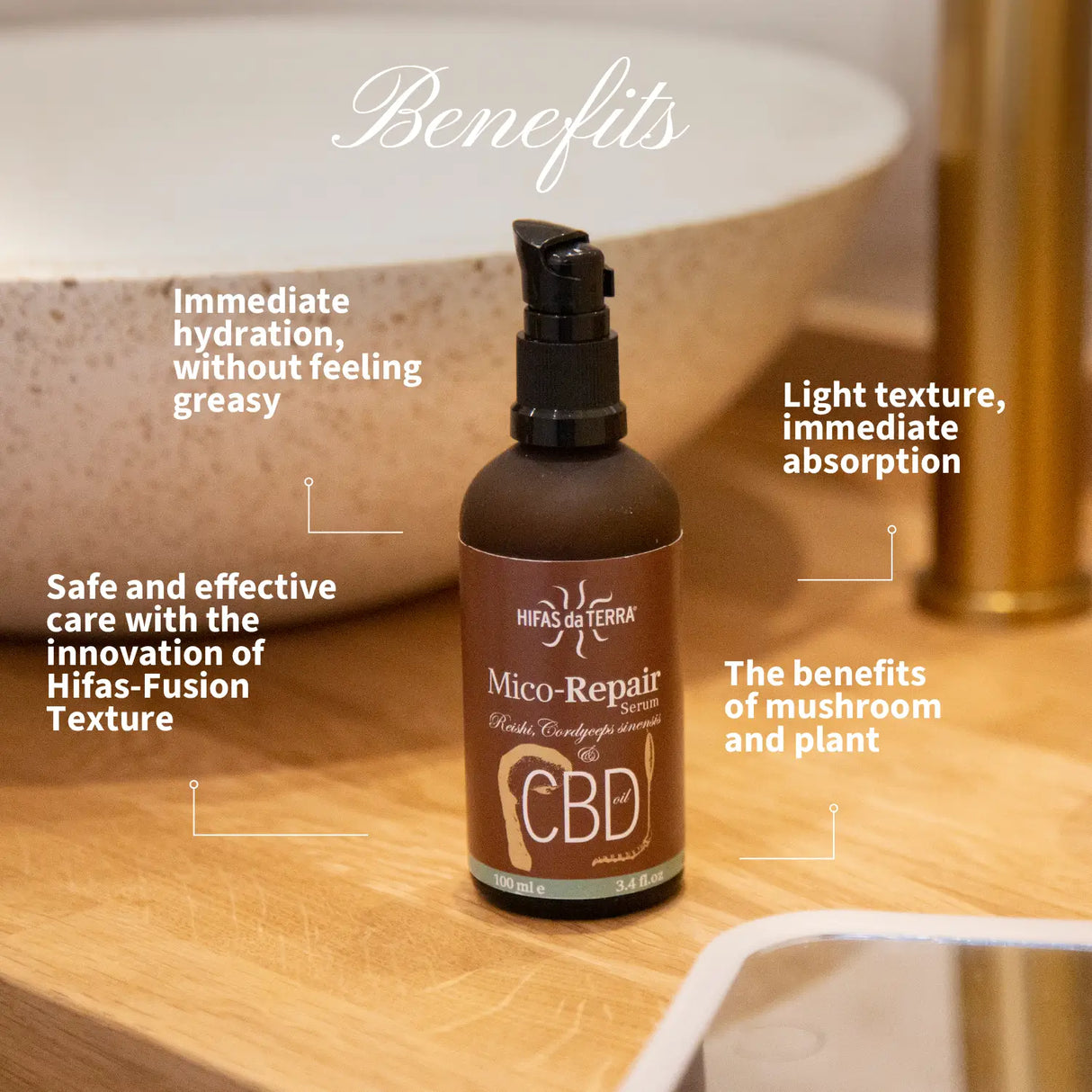 Mico-Repair - Serum mit Reishi und Cordyceps