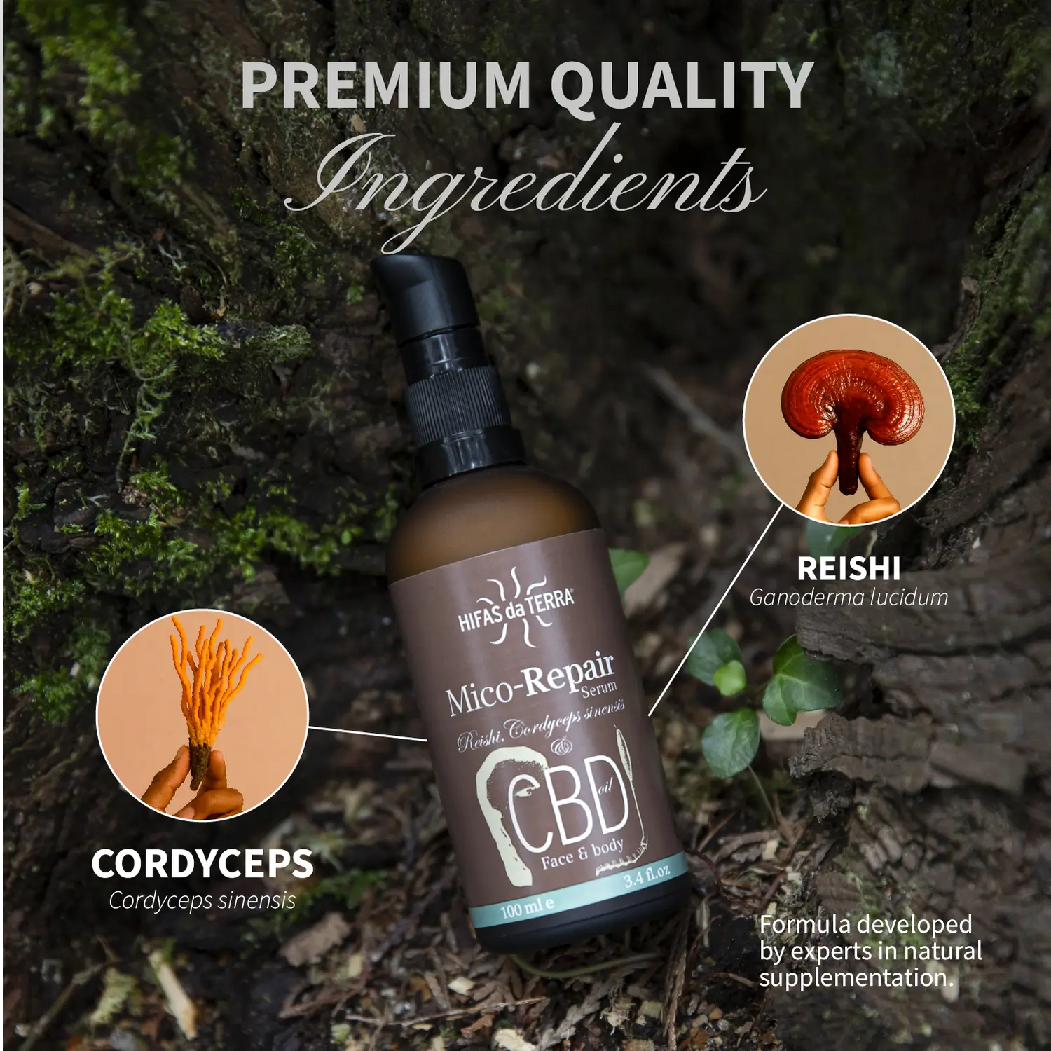Mico-Repair - Serum mit Reishi und Cordyceps