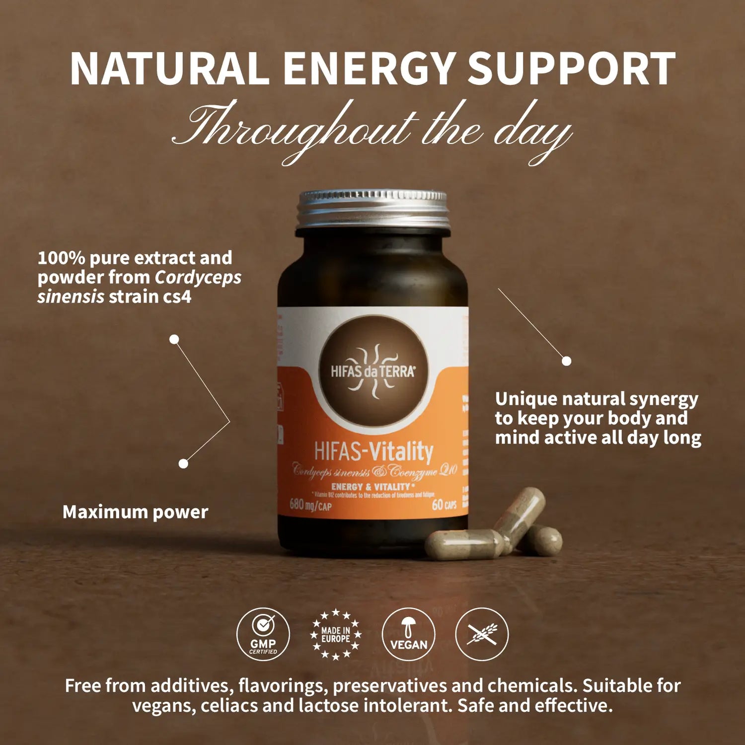 Hifas-Vitality - Mehr Energie - weniger Müdigkeit