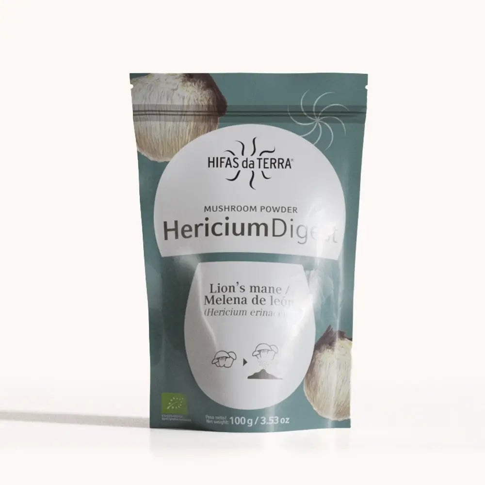 Hericium Digest Poudre 100% BIO de Crinière de Lion