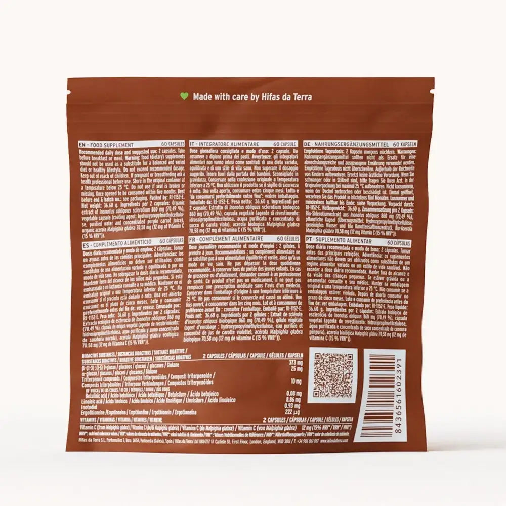 Mico-Chaga Reine Bio-Chaga-Kapseln