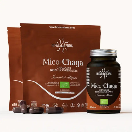 Mico-Chaga Reine Bio-Chaga-Kapseln