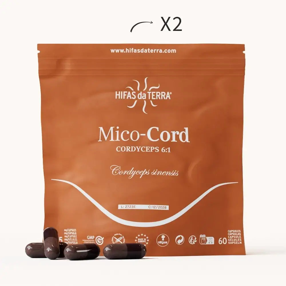 Mico-Cord - 100% Reine Bio-Cordyceps-Kapseln