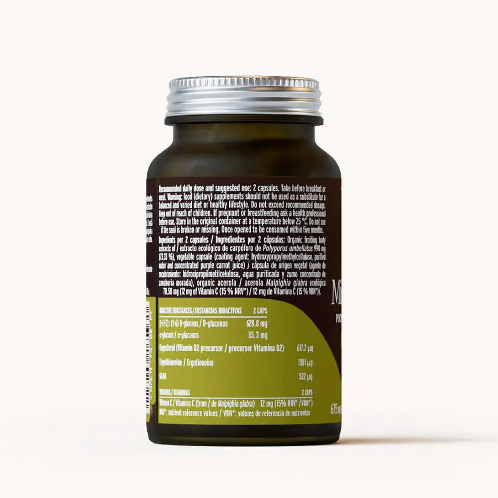 Mico-Polypor - 100% Reine Bio-Eichhase-Kapseln