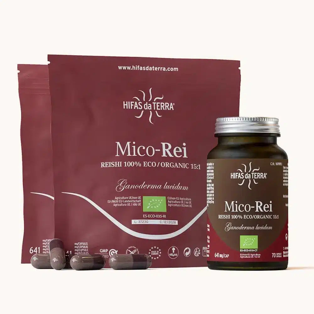 Mico-Rei - 100% Bio-Reishi-Kapseln