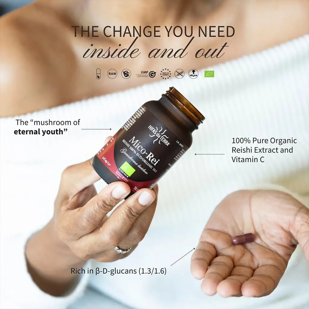 Mico-Rei - 100% Bio-Reishi-Kapseln
