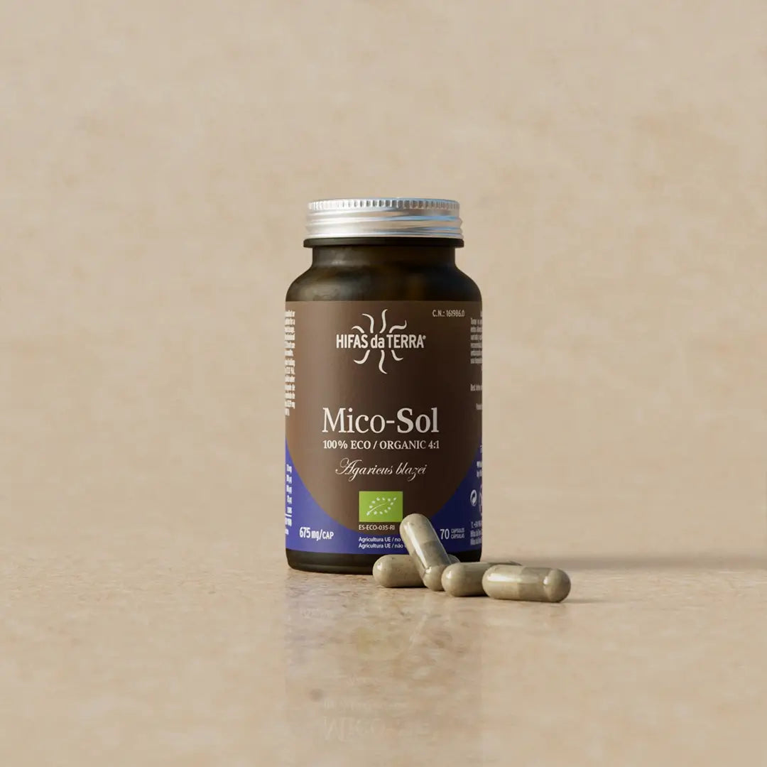Mico-Sol - 100% reine Mandelpilz-Kapseln