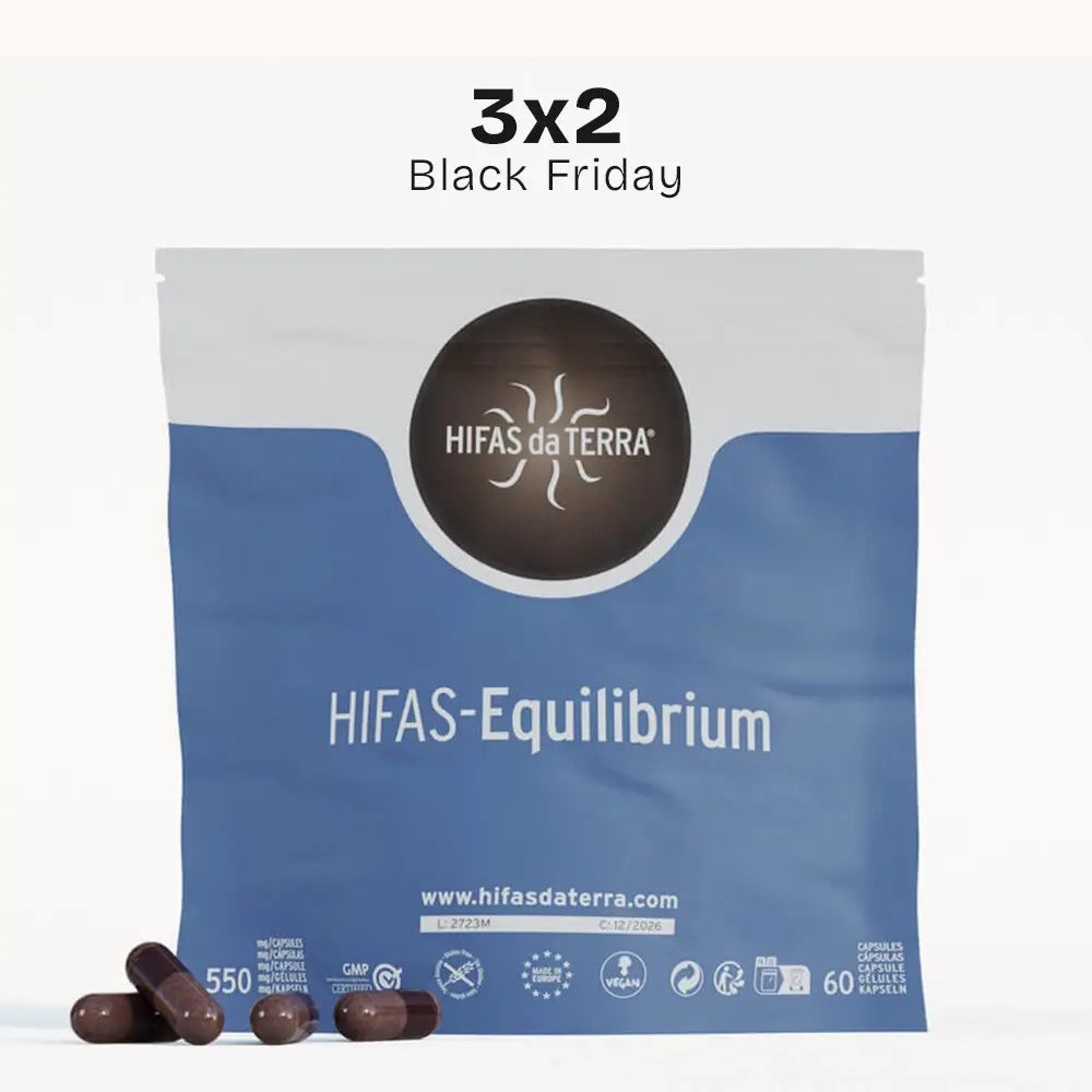 HIFAS-Equilibrium (Reishi, Lion’s Mane, Cordyceps) capsules
