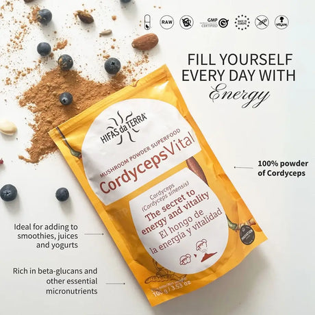 Cordyceps Vital - 100% reines Cordyceps-Pulver