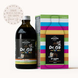 Dr. GB (Gut & Brain) Kindersirup mit Reishi, Löwenmähne, Präbiotika und Vitamin C und A