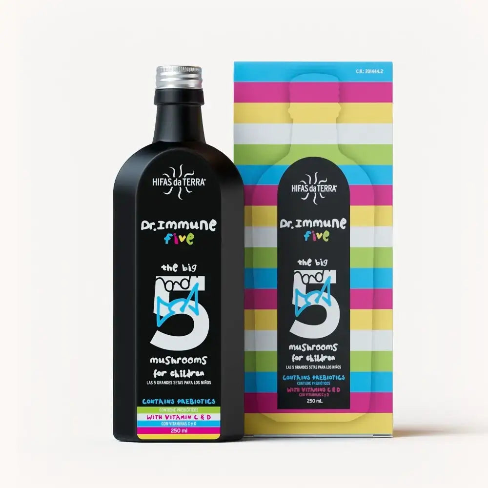Sciroppo Dr. Immune Five per difese con prebiotici e vitamine D e C