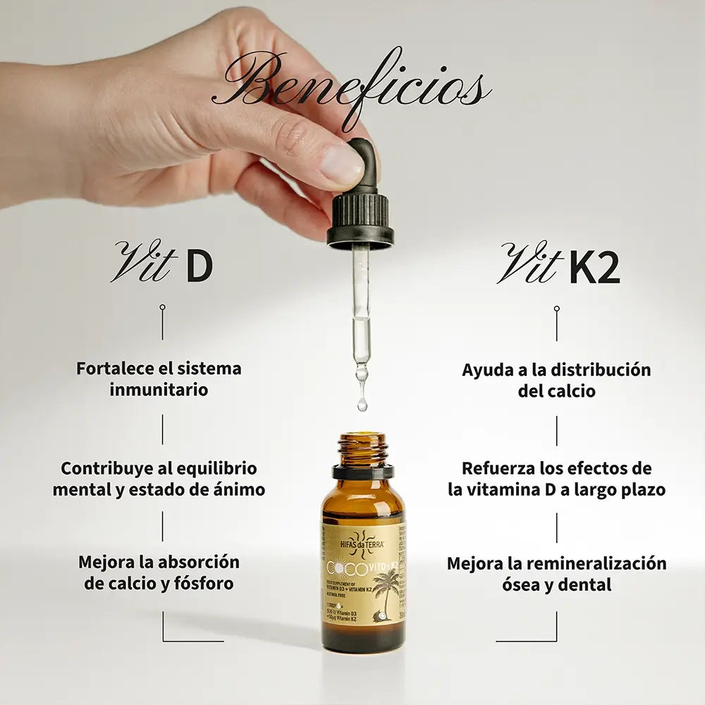 CocoVit D+K2: Vitamin D3 und K2