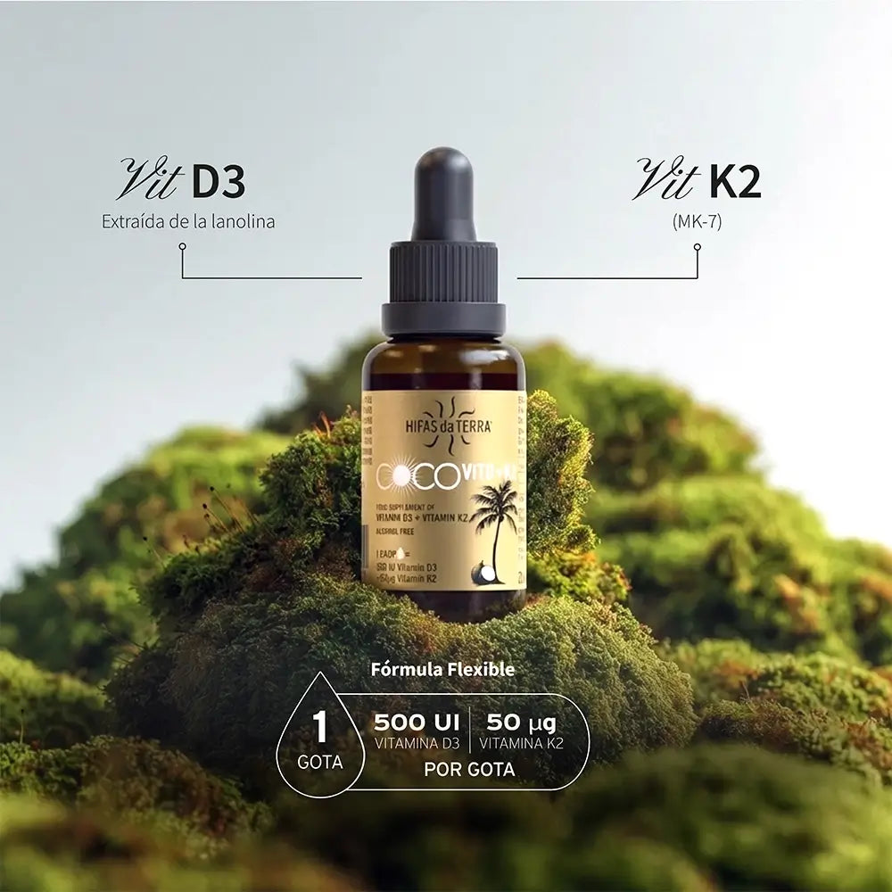 CocoVit D+K2: Vitamin D3 und K2