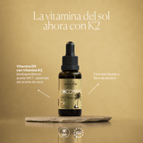 CocoVit D+K2: vitamine D3 e K2