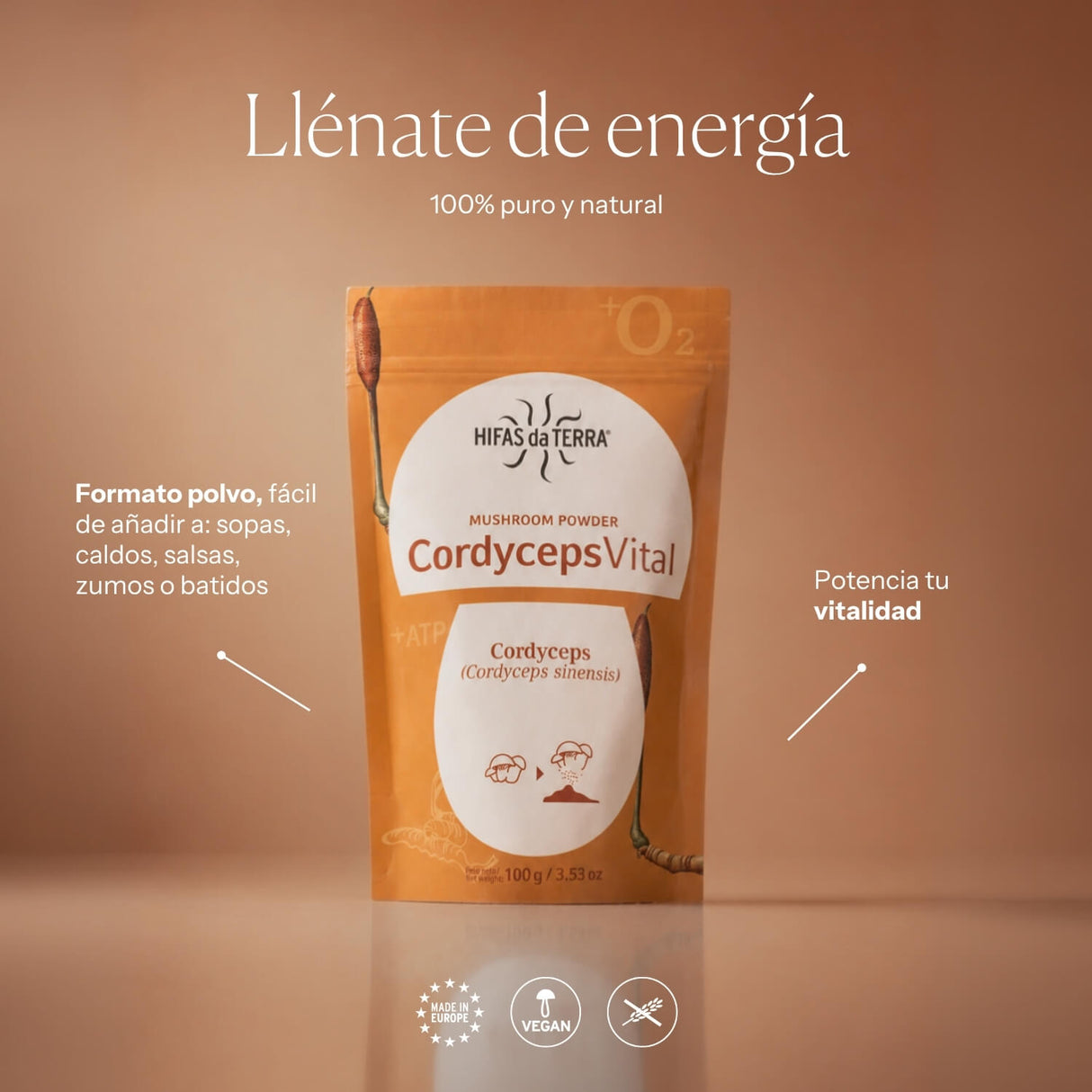 Cordyceps Vital Powder Superfood