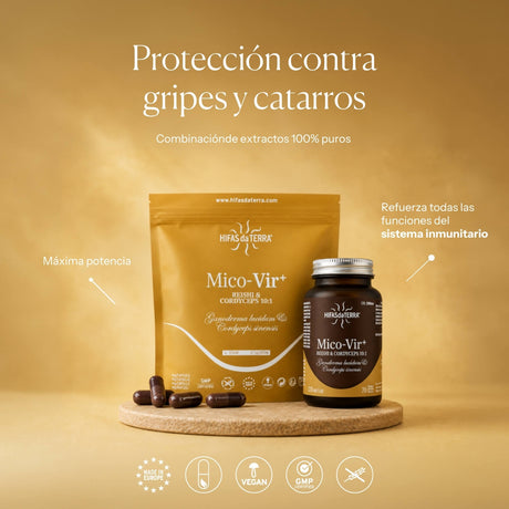 Mico-Vir+ Reishi -und Cordyceps-Extrakt