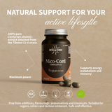 Mico-Cord - 100% Reine Bio-Cordyceps-Kapseln