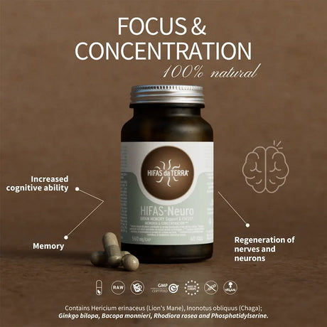 Hifas-Neuro Memory and Concentration